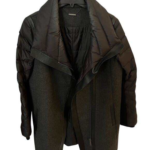 Elie Tahari Wool Blend Long Coat - Picture 7 of 8